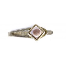 Pince à cravate ancienne d'époque 1930 en nacre